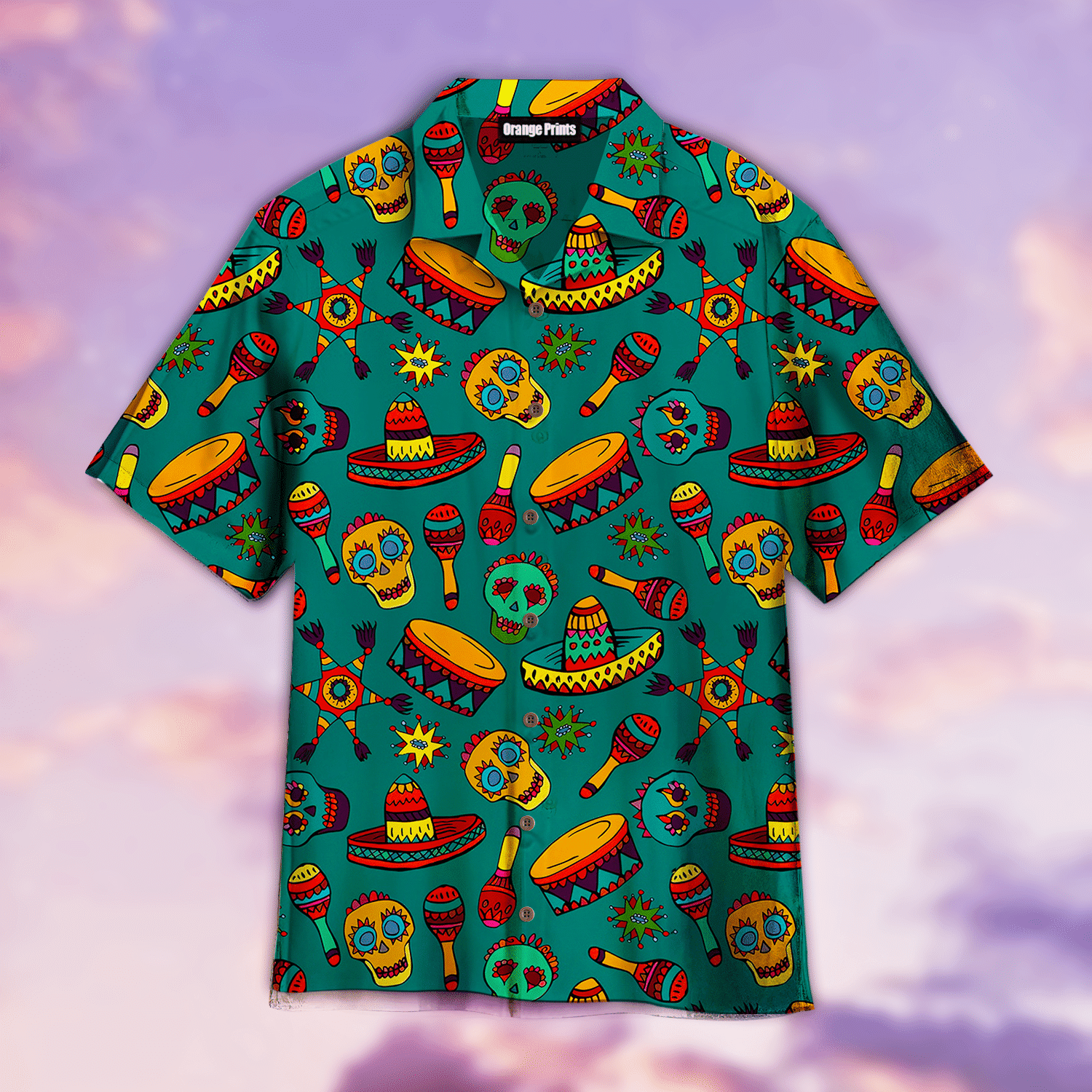 Mexican Symbols Hawaiian Shirt