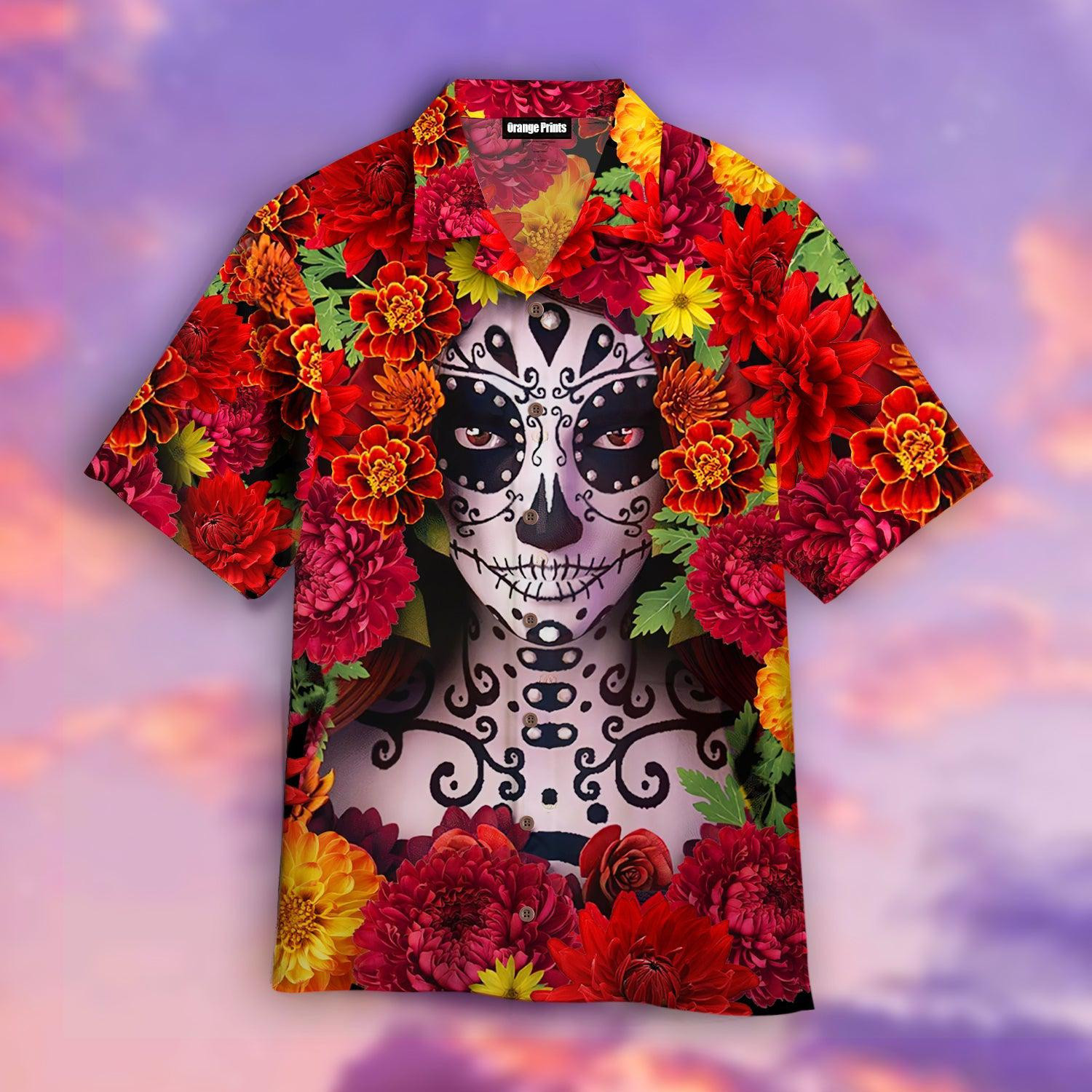 Mexico Day Of The Dead Hawaiian Shirt