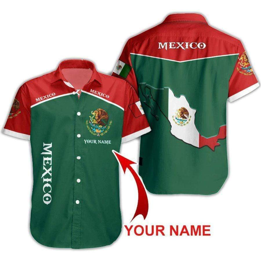 Mexico Personalized Hawaiian Shirt
