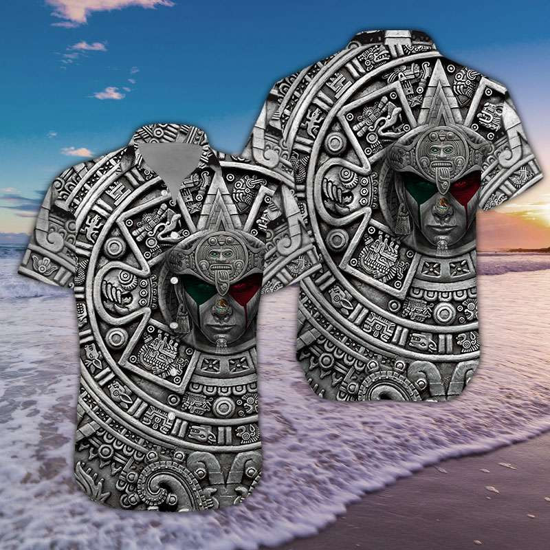 Mexico Symbol Hawaiian Shirt