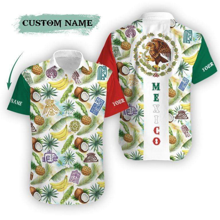 Mexico Tropical Personalized Hawaiian Shirt