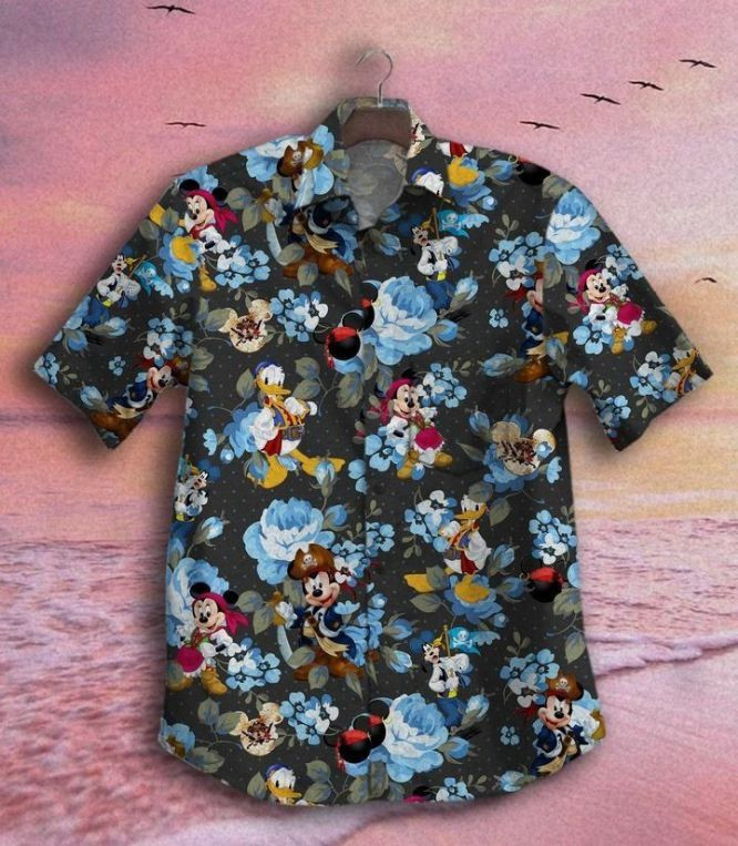 Mickey X Donald Duck Hawaiian Shirt