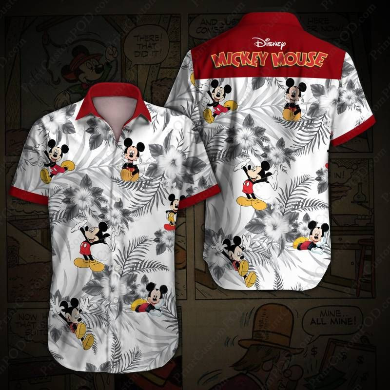 Mickey Xiv Hawaiian Shirt