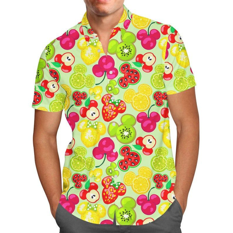 Mickey_s Fruit Fiesta Disney Hawaiian Shirt