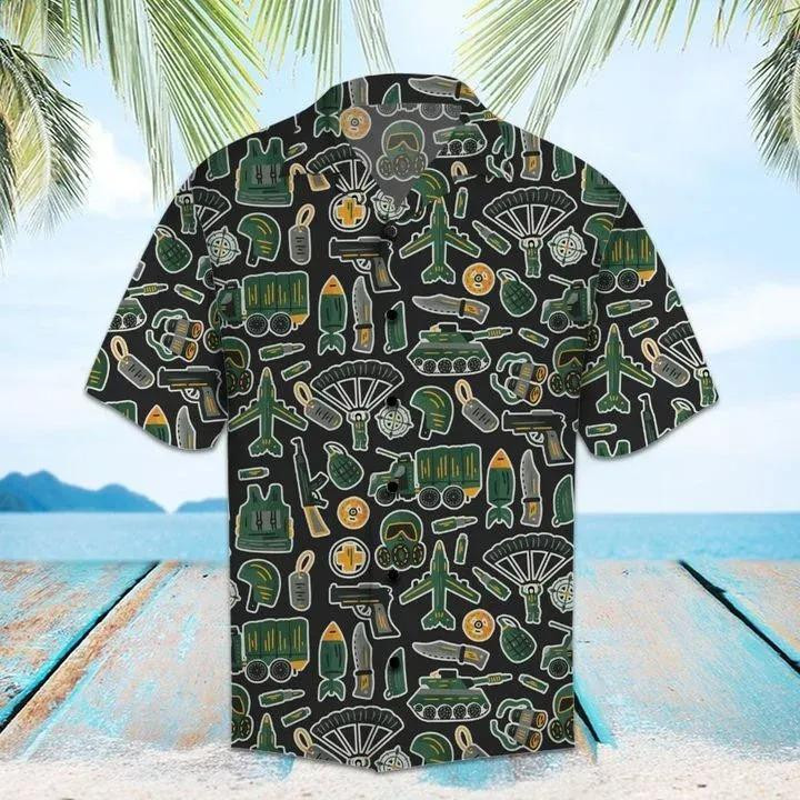 Military Hawaiian Shirt