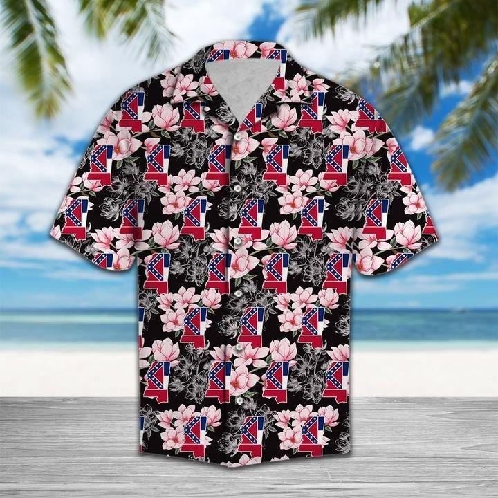Mississippi Magnolia Hawaiian Shirt