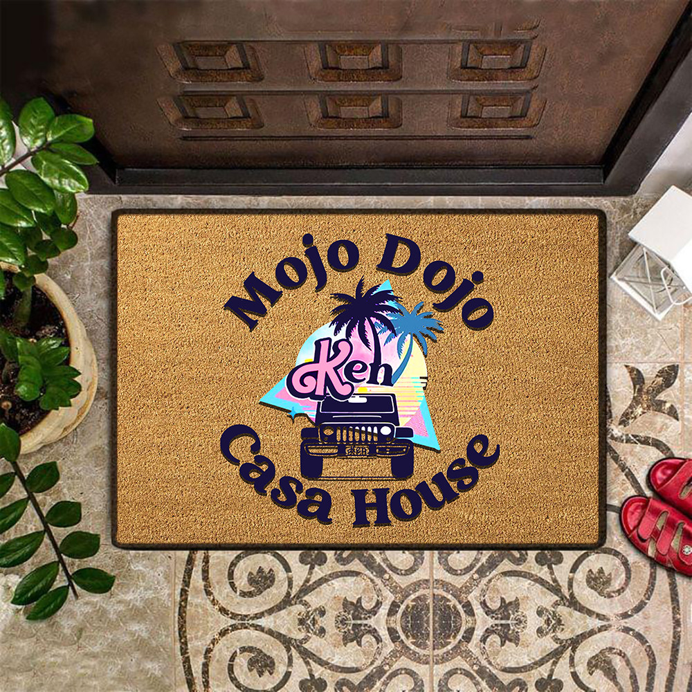 Mojo Dojo Casa House Rubber Doormat Funny Kens Mojo Dojo Casa House Merch For Fan