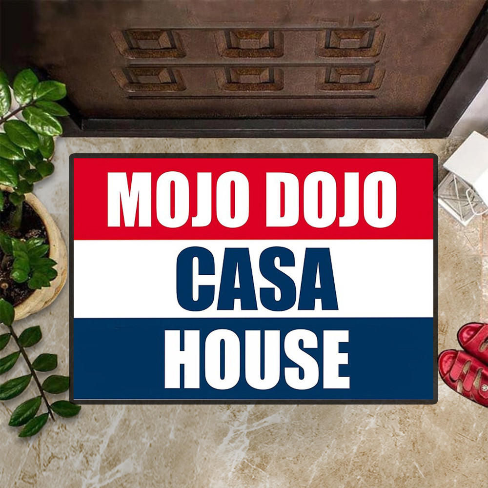 Mojo Dojo Casa House Rubber Doormat Funny Mojo Dojo Casa House For Sale Fan Gifts