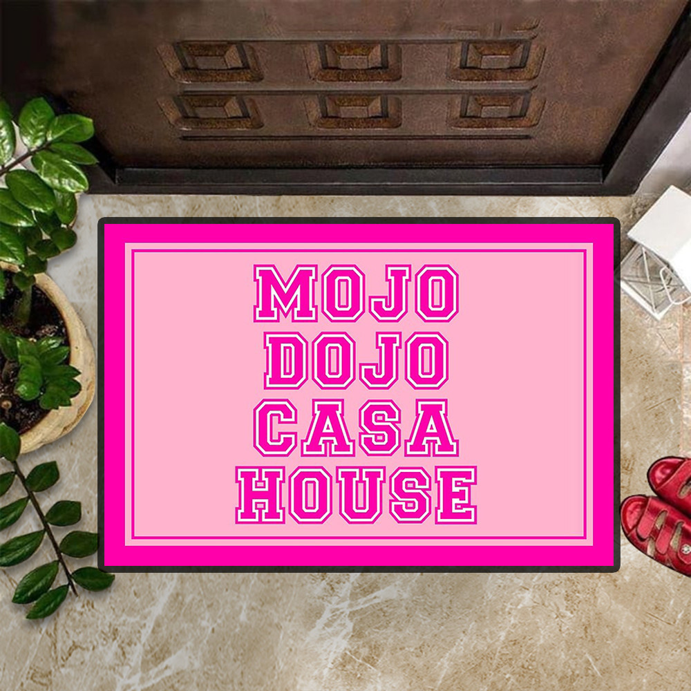 Mojo Dojo Casa House Rubber Doormat Funny Welcome Matts Mojo Dojo Casa House For Sale