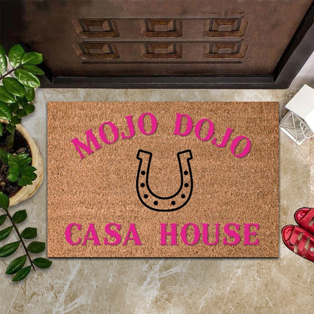 Mojo Dojo Casa House Rubber Doormat I Am Kenough Ken Merch Welcome Mat Gifts For Fan