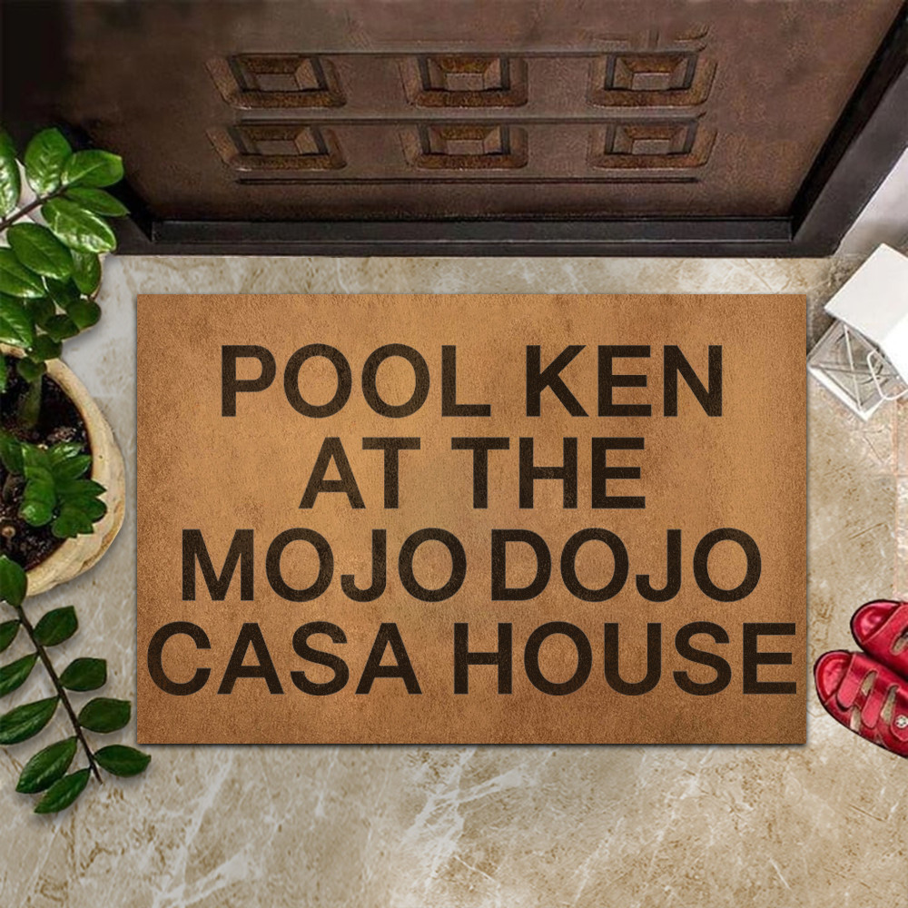 Mojo Dojo Casa House Rubber Doormat Pool Ken At The Mojo Dojo Casa House For Sale