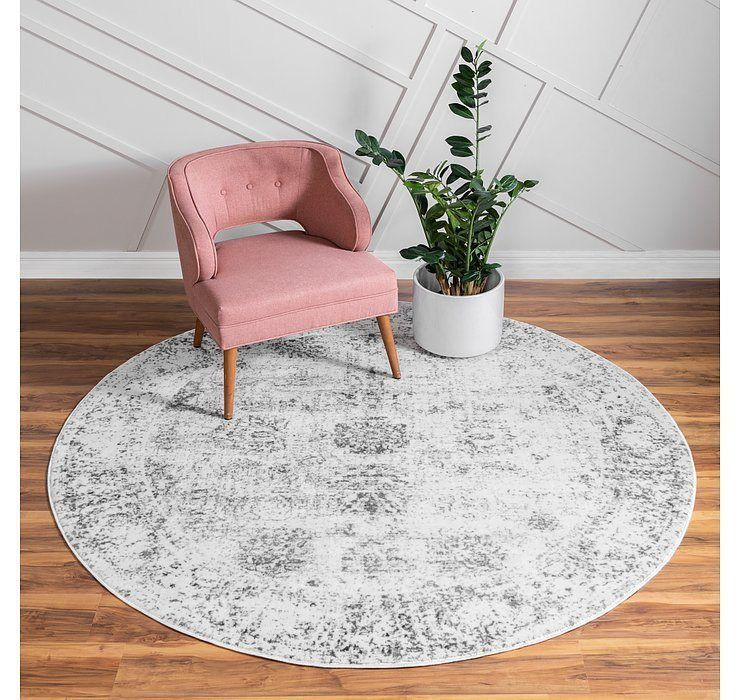 Monaco Round Rug Carpet Bedroom Livingroom Home Decor