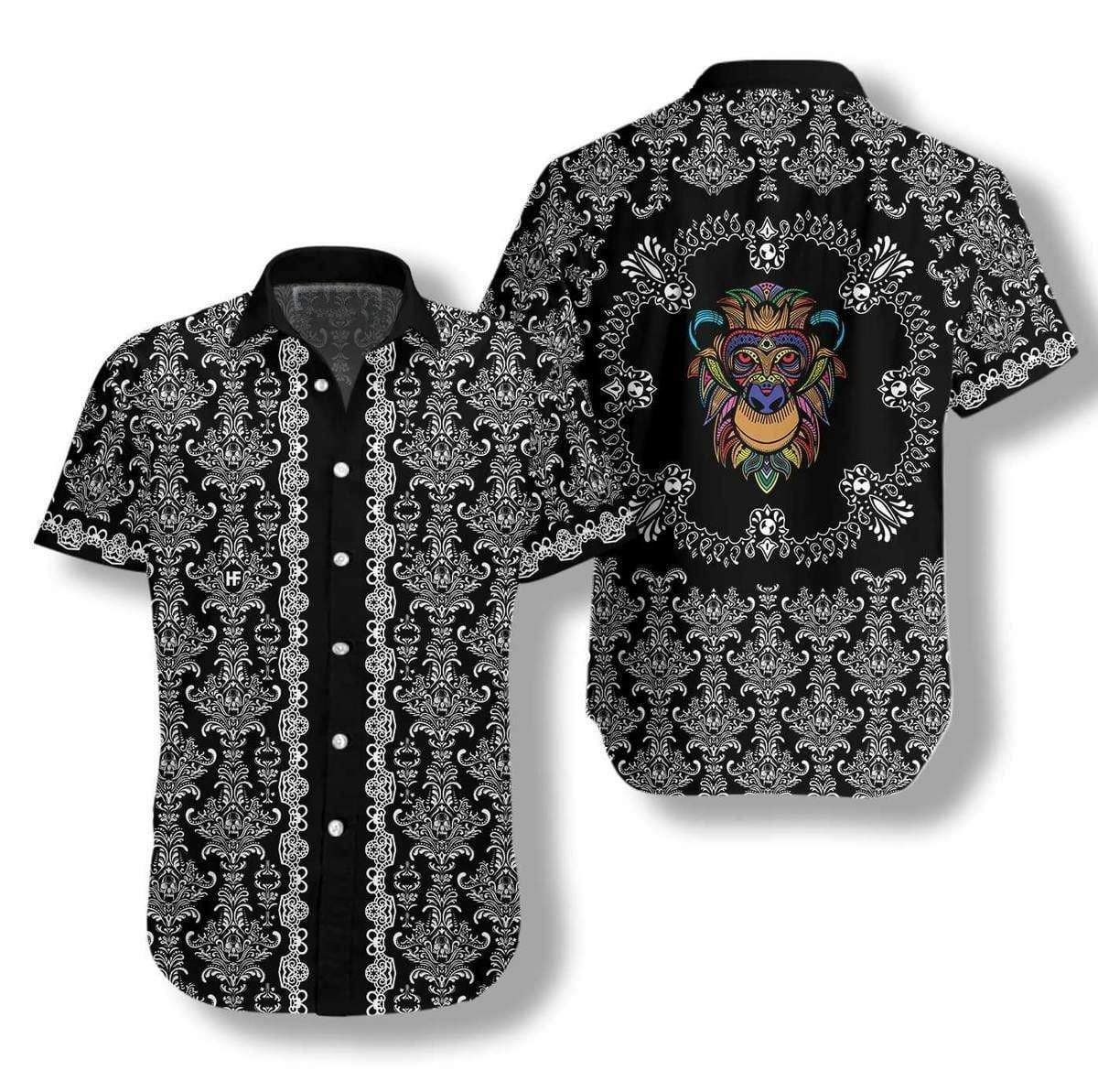 Monkey Gothic Hawaiian Shirt