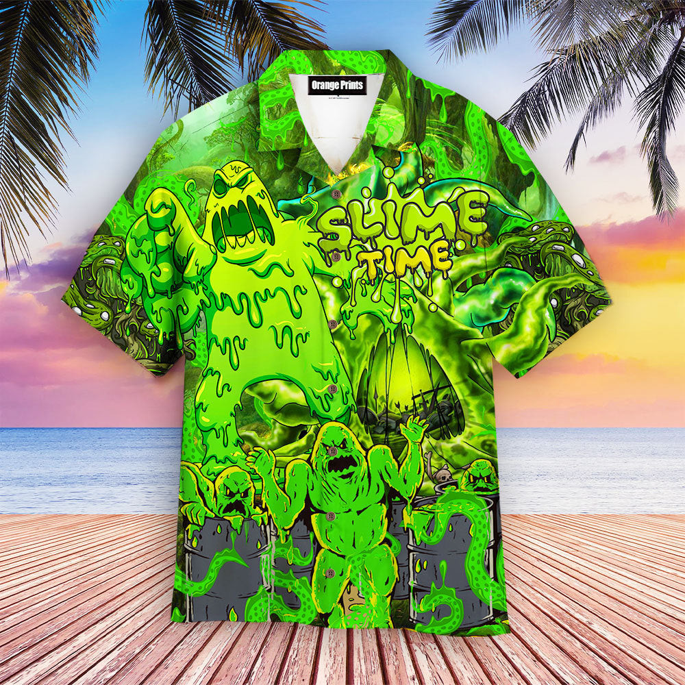 Monster Slime So Scare Hawaiian Shirt