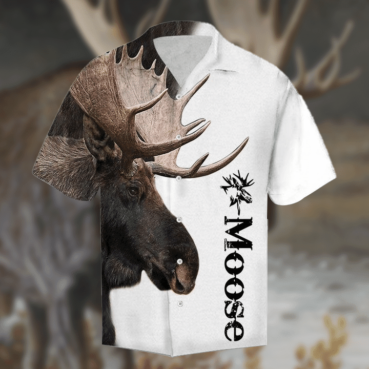 Moose Hawaiian Shirt