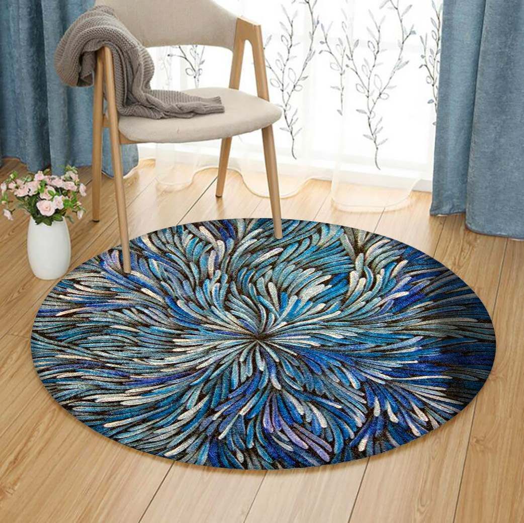 Moroccan Round Rug Carpet Bedroom Livingroom Home Decor