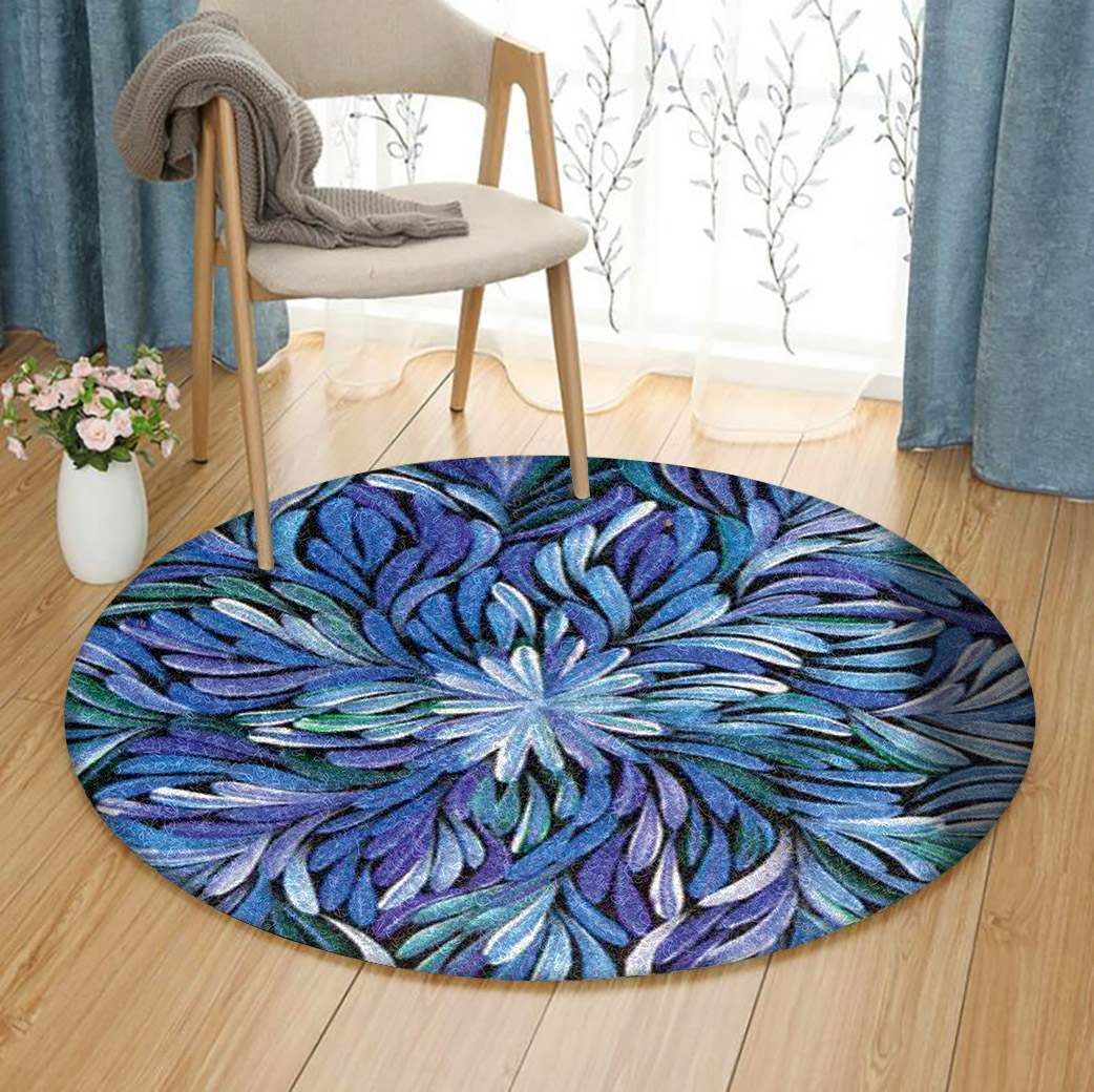 Moroccan Round Rug Carpet Bedroom Livingroom Home Decor