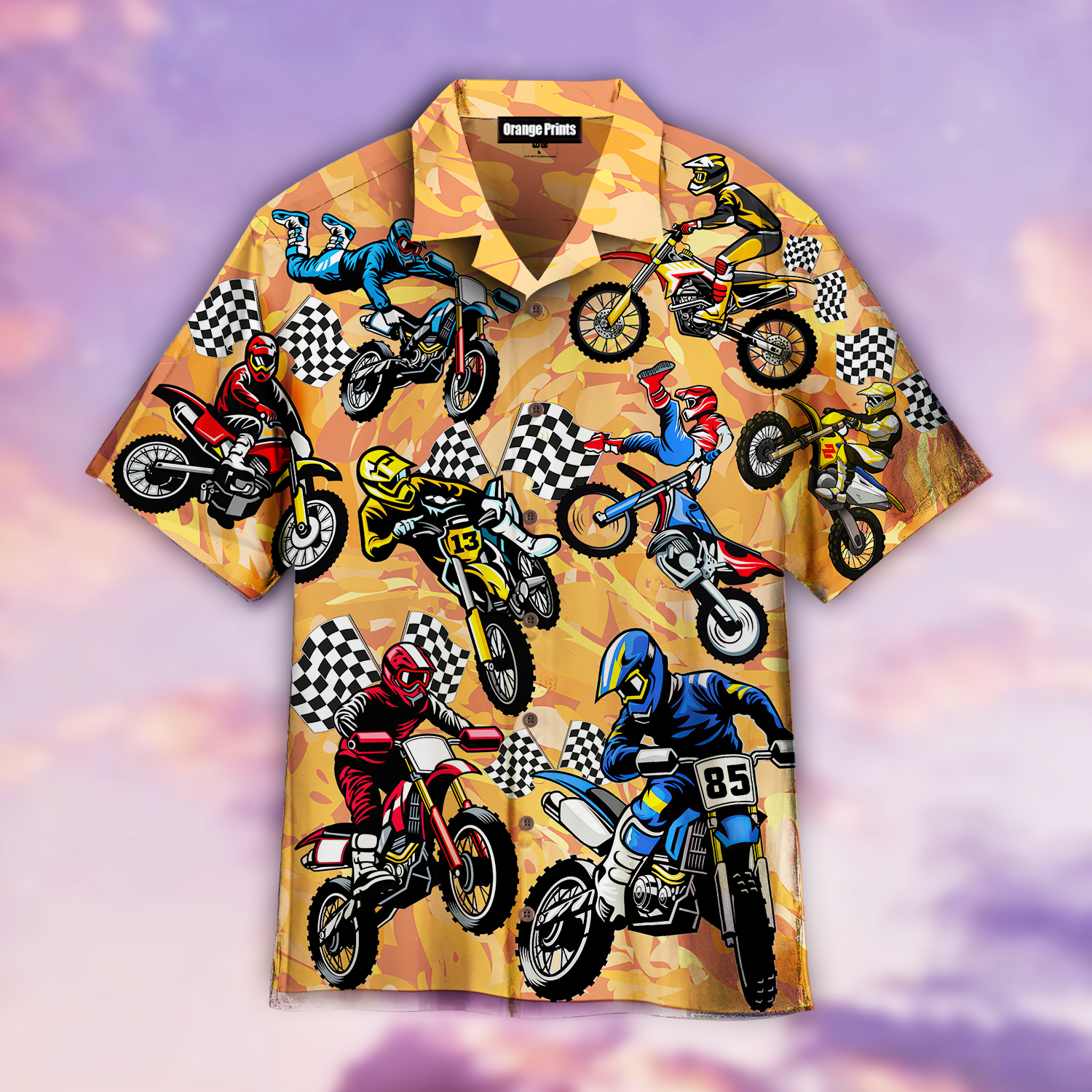 Motocross Hawaiian Shirt