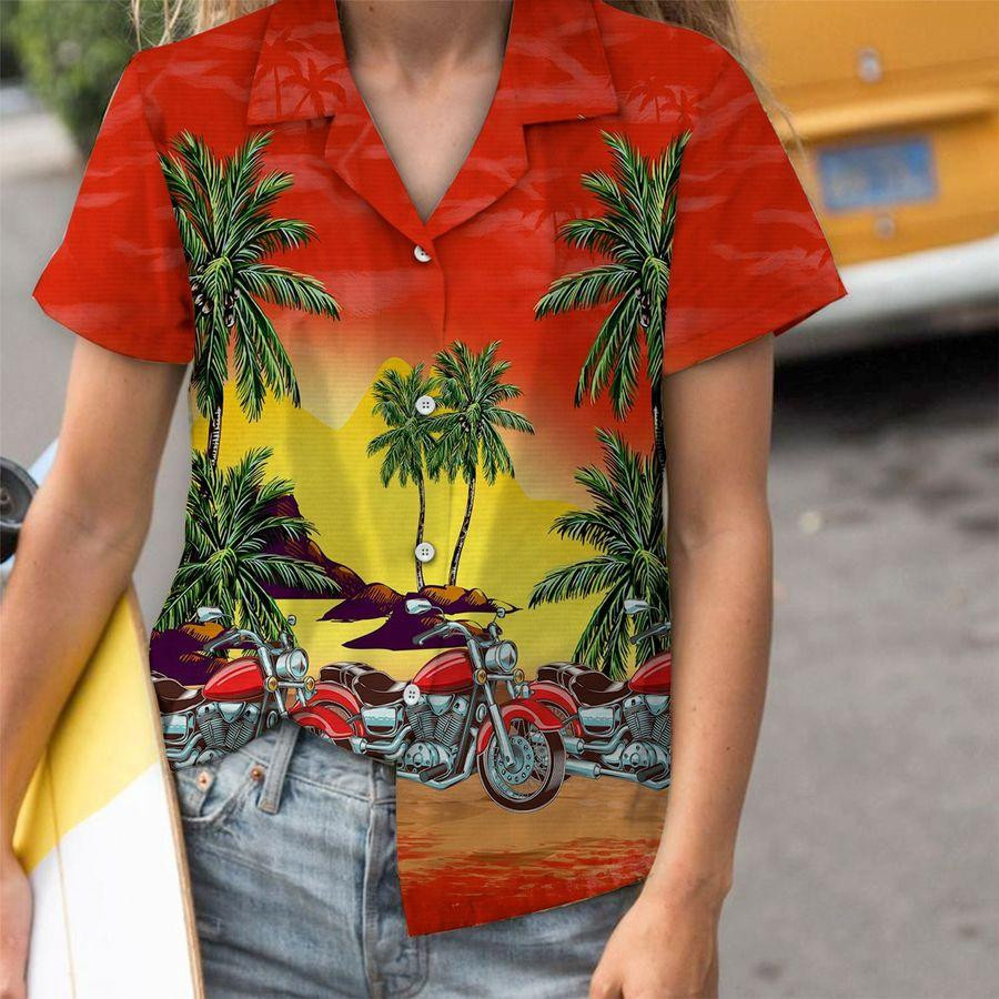 Motor Palm Tree Hawaiian Shirt