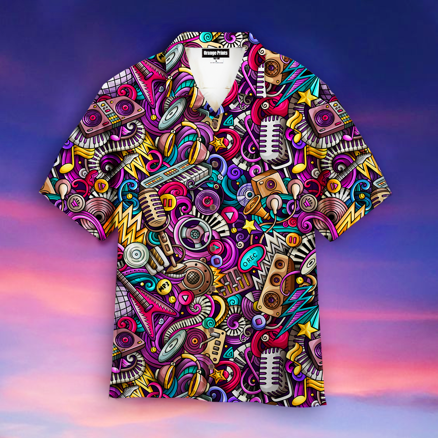 Music Everybody Needs A Little More Disco Hawaiian Shirt