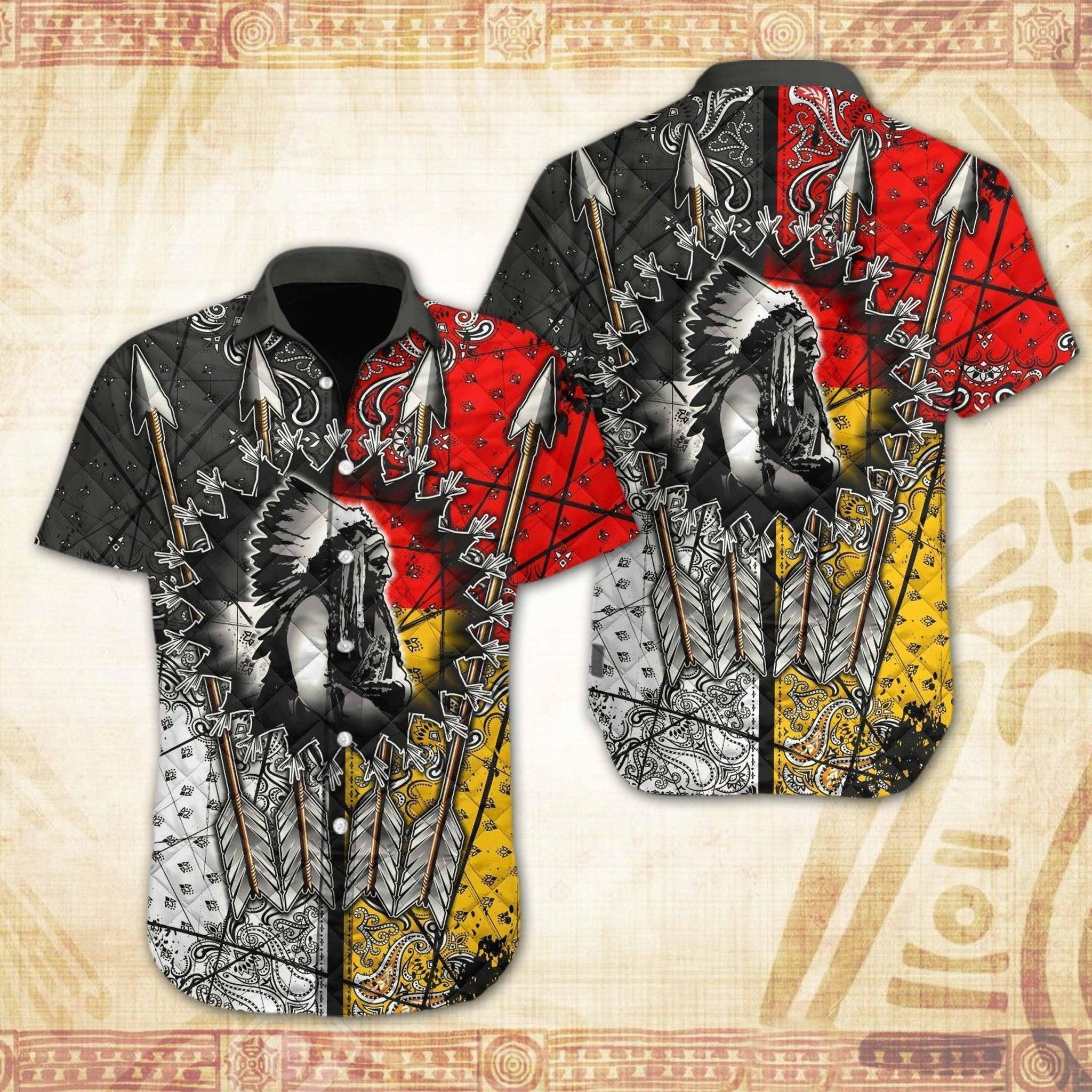 Native American Arrow Hawaiian Shirt