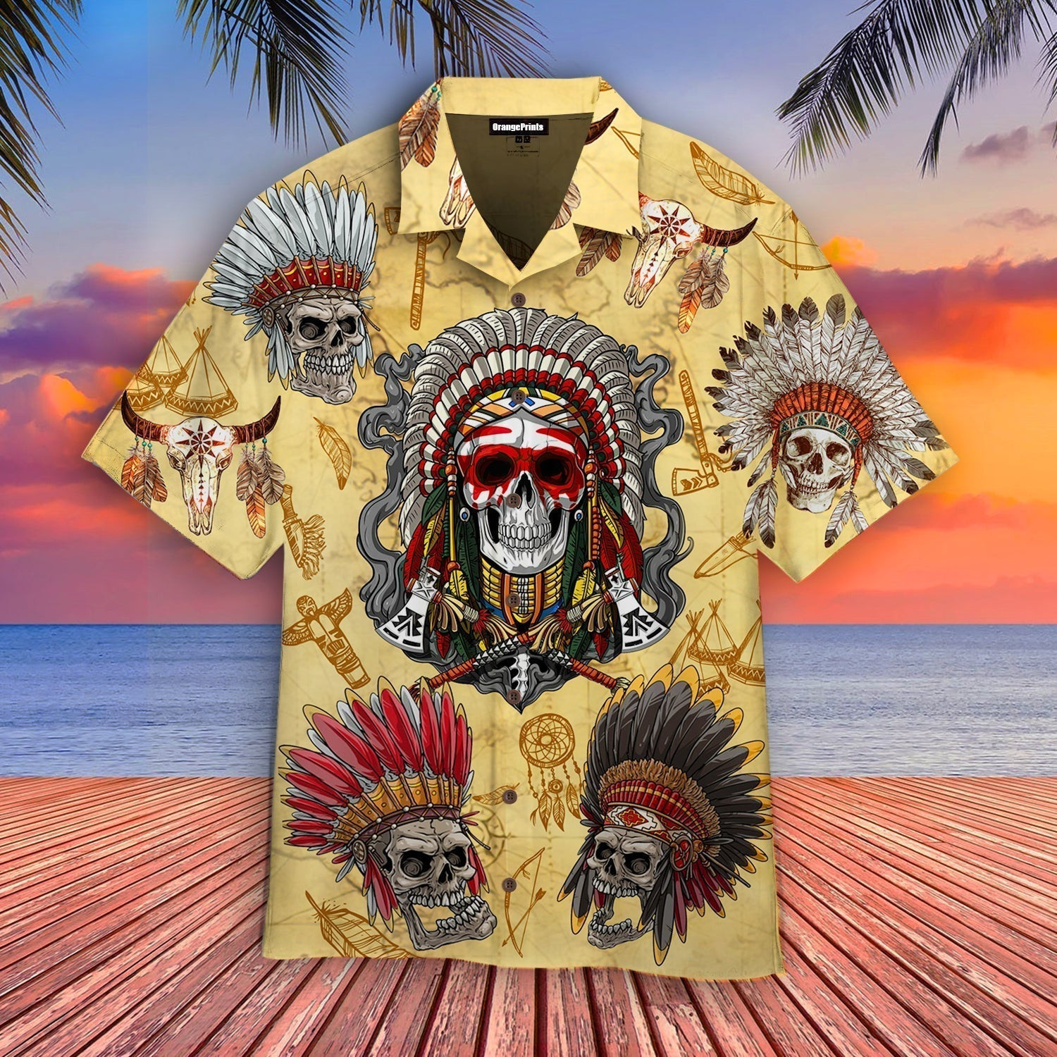 Native American Hawaiian Shirt