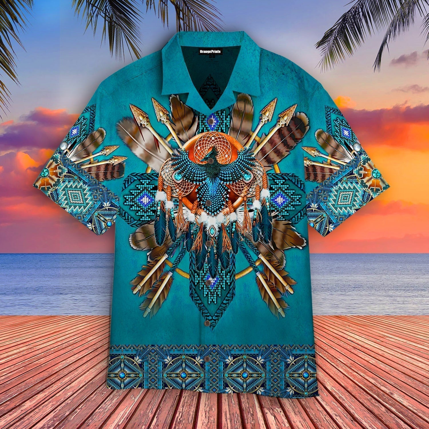 Native American Hawaiian Shirt