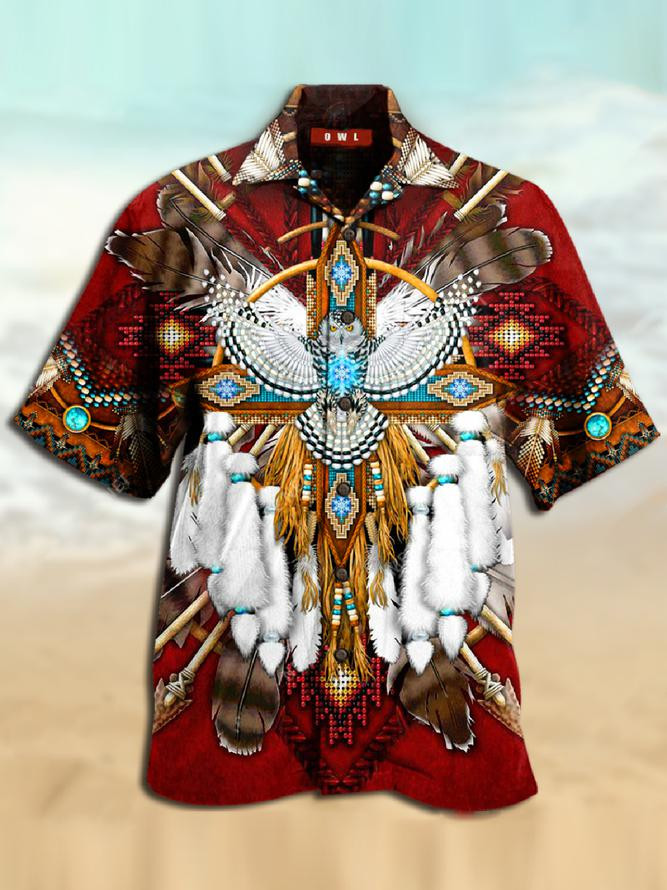 Native American Hawaiian Shirt