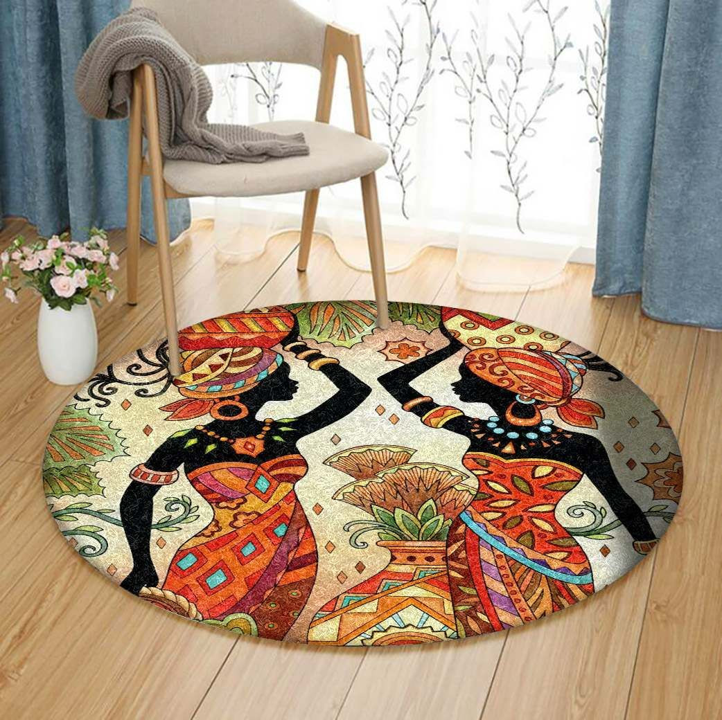 Native American Round Rug Carpet Bedroom Livingroom Home Decor
