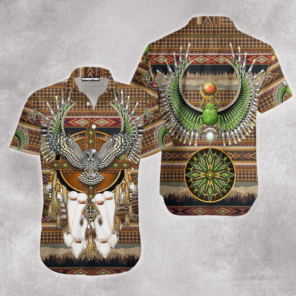 Native Pattern Hawaiian Shirt