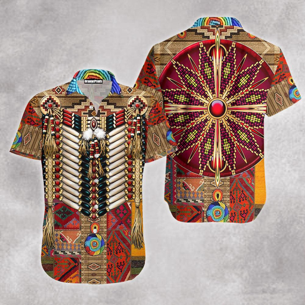 Native Pattern Hawaiian Shirt