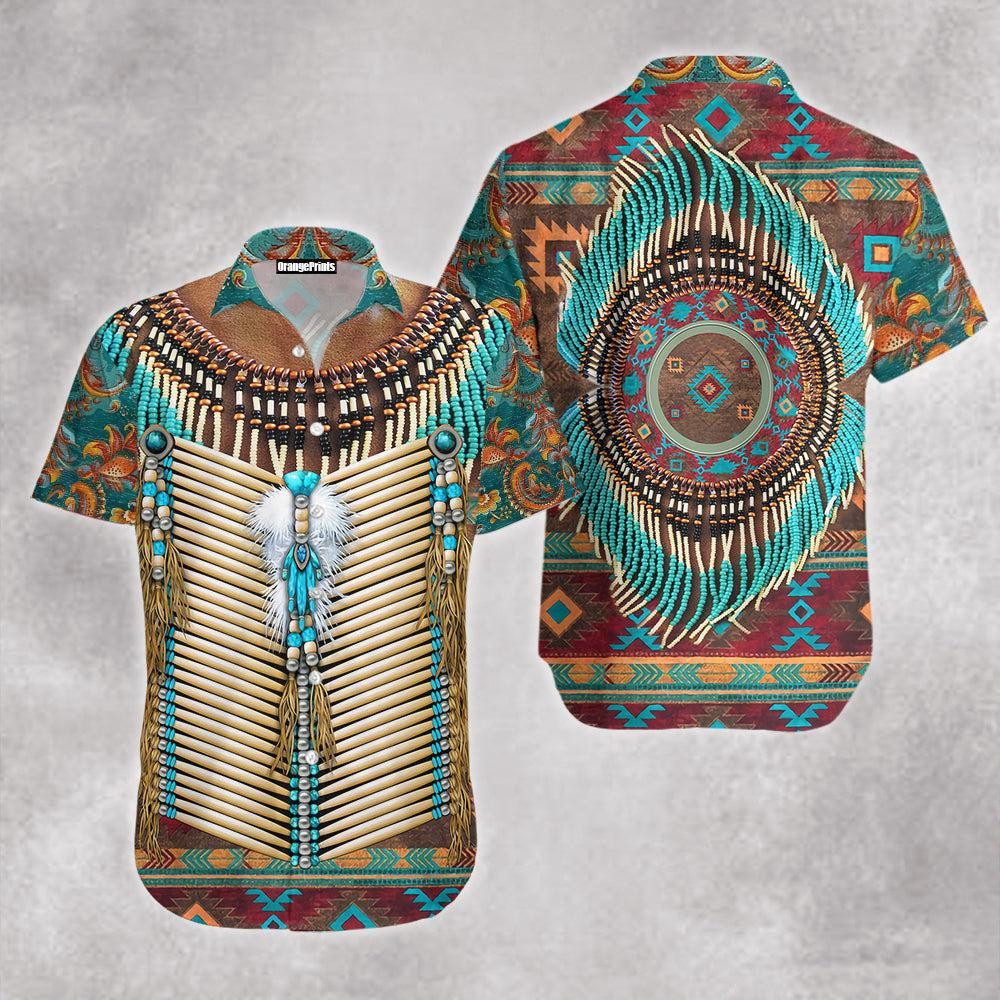Native Pattern Hawaiian Shirt
