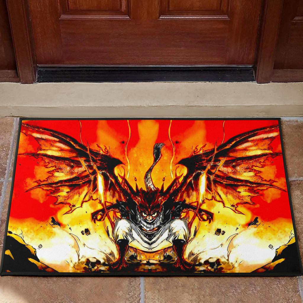 Natsu Dragneel Transform Anime Rubber Doormats