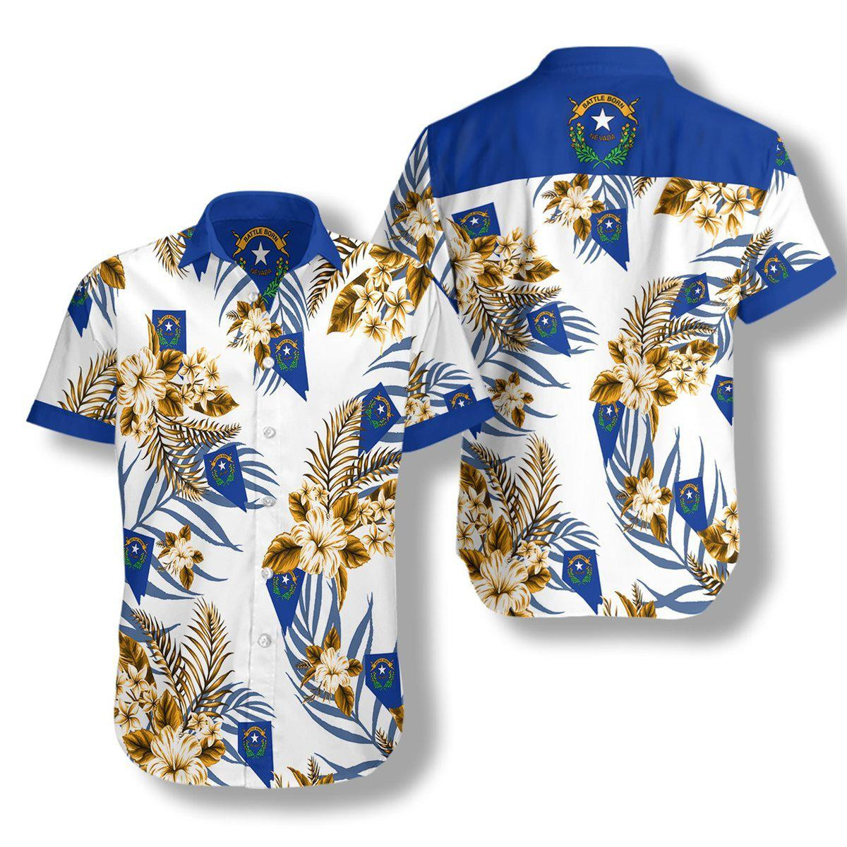 Nevada Proud Hawaiian Shirt