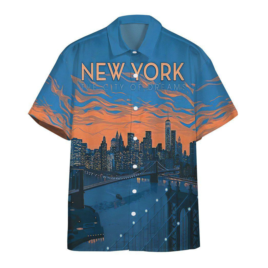 New York City The City Of Dreams Hawaiian Shirt