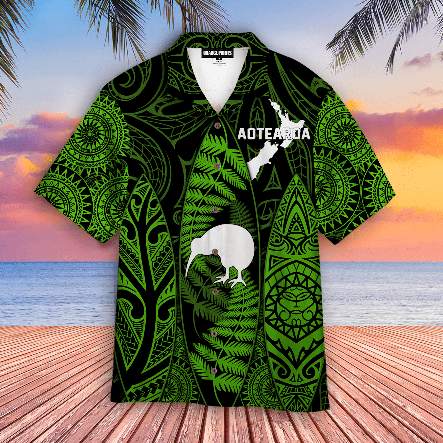 New Zealand Maori Hawaiian Shirt