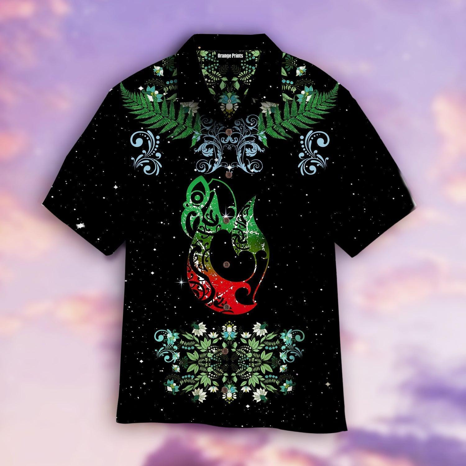 New Zealand Maori Mania Hawaiian Shirt