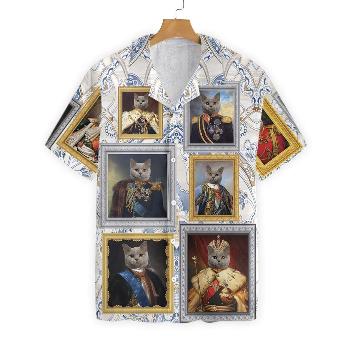 Noble Cat Hawaiian Shirt