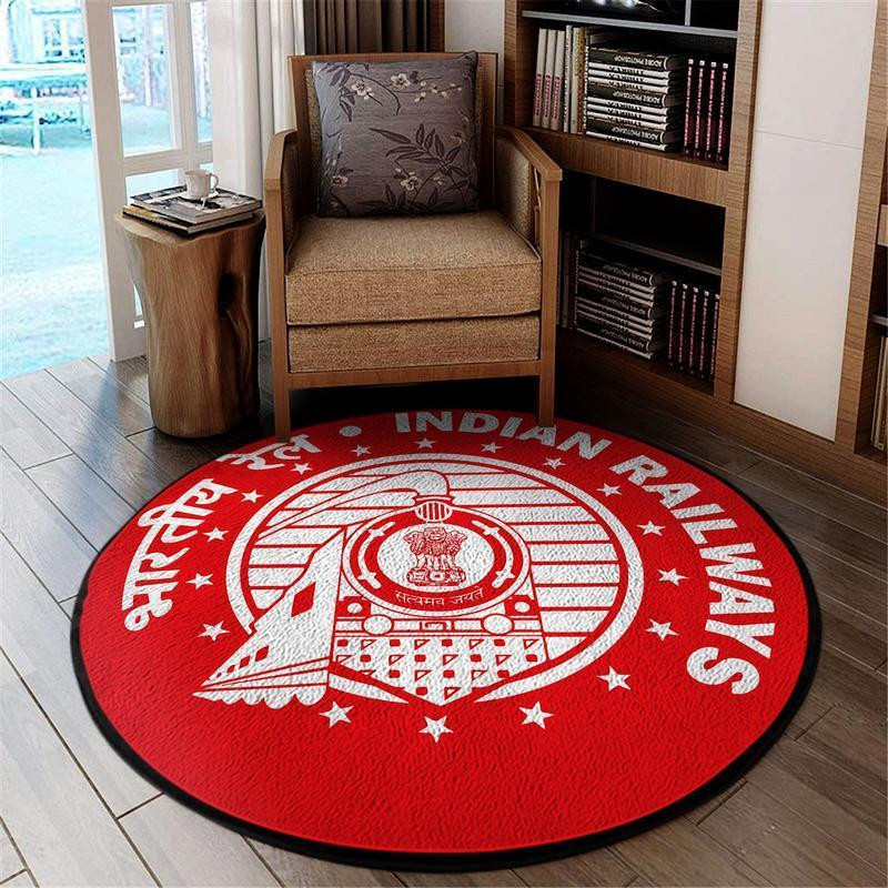 Northcentral Living Room Round Rug Carpet Bedroom Livingroom Home Decor