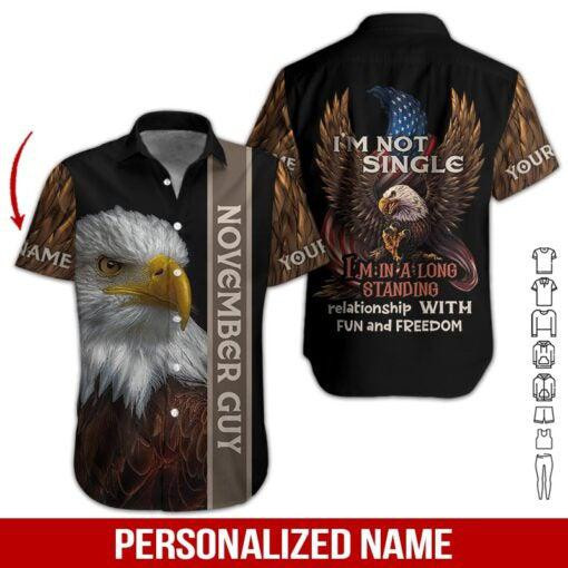 November Guy Personalized Hawaiian Shirt