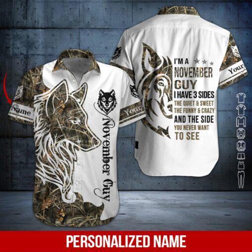 November Guy Personalized Hawaiian Shirt