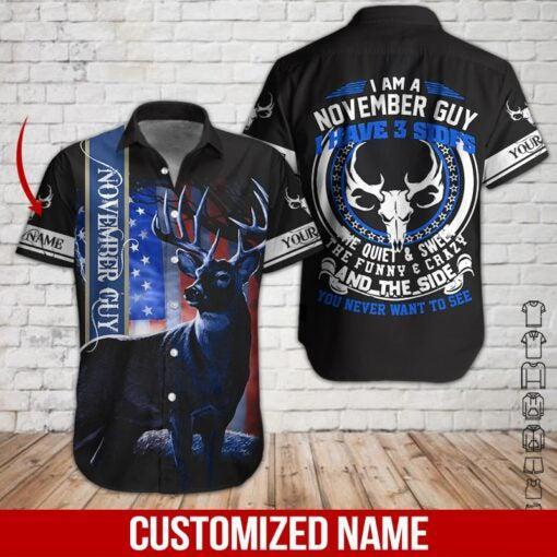 November Guy Personalized Hawaiian Shirt
