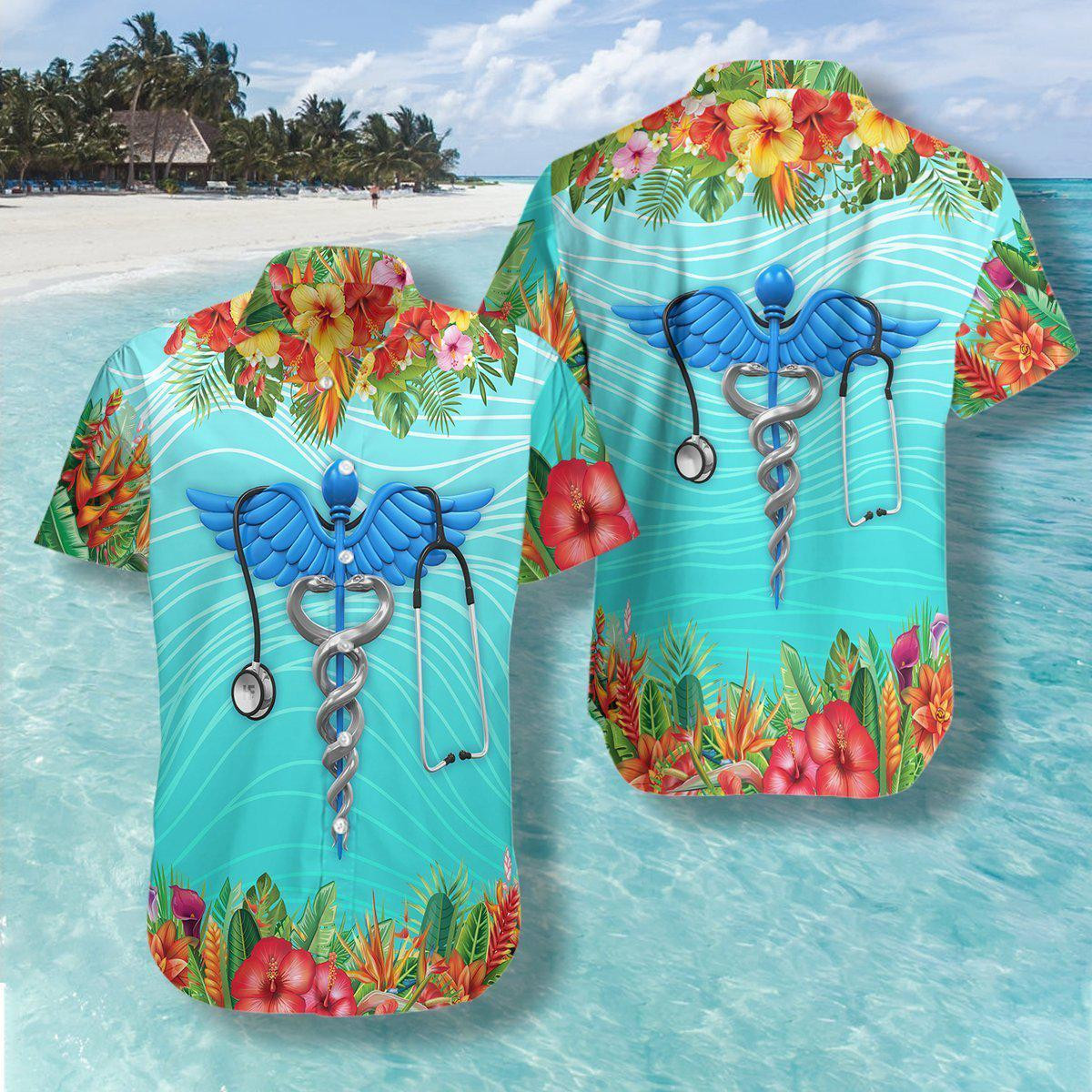 Nurse Hawaiian Shirt