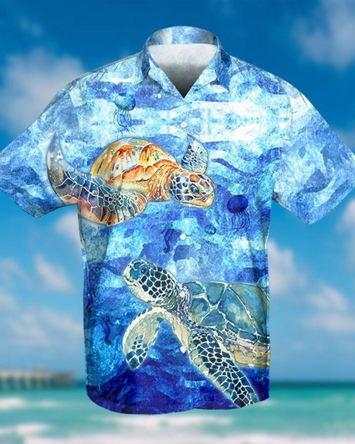 Ocean Turtle Hawaiian Shirt