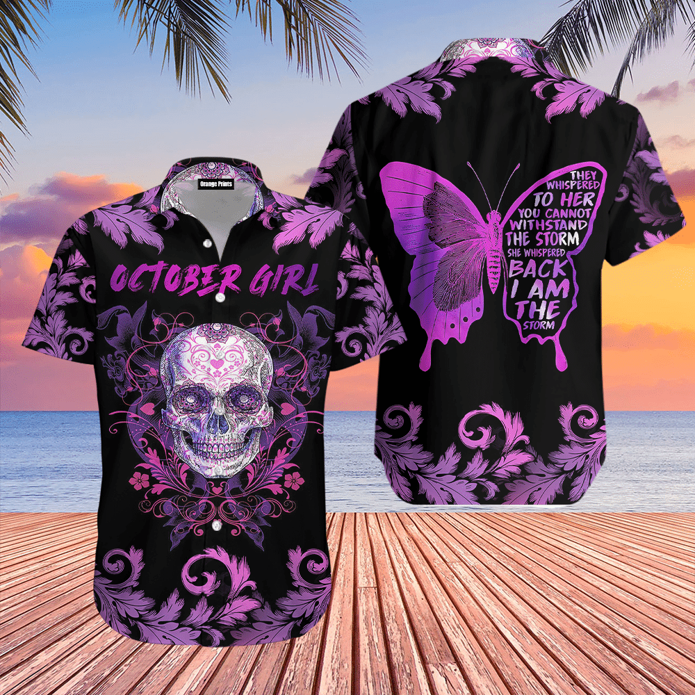 October Girl Hawaiian Shirt