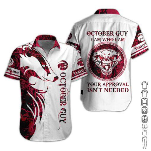 October Guy Personalized Hawaiian Shirt