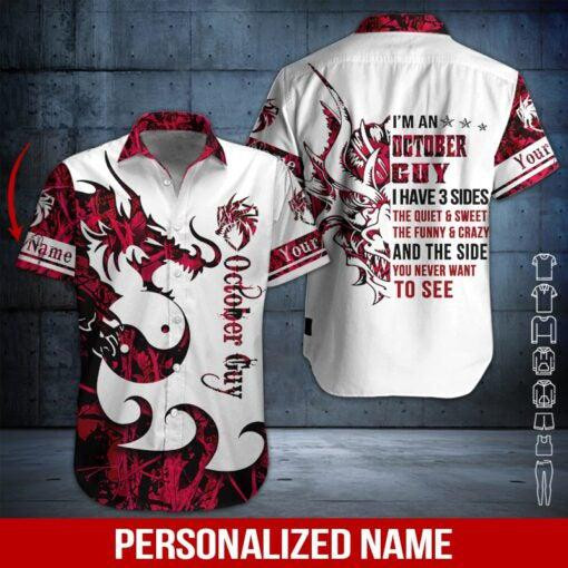 October Guy Personalized Hawaiian Shirt