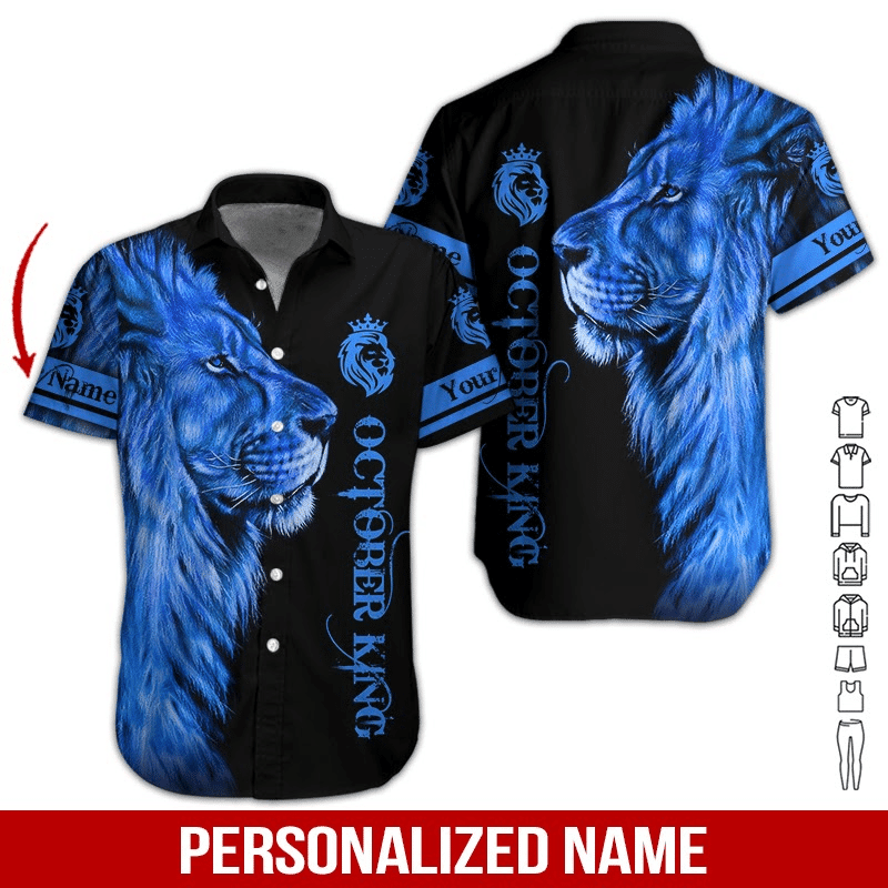 October Guy Personalized Hawaiian Shirt