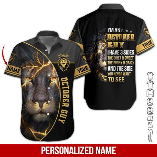 October Guy Personalized Hawaiian Shirt
