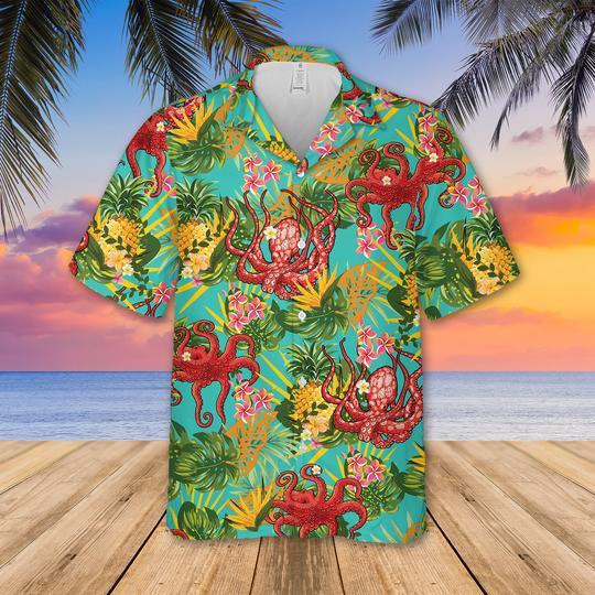 Octopus Hawaiian Shirt